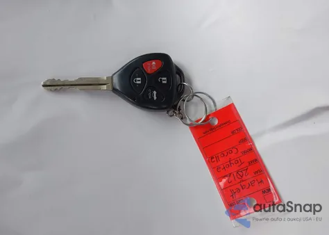 2012 Toyota Corolla S из США, поврежденный, VIN 2T1BU4EE6CC897781